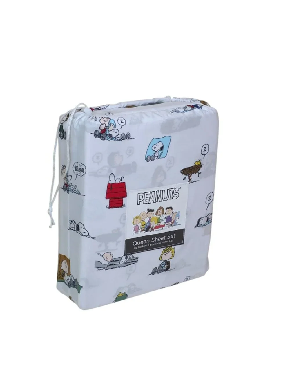 Peanuts Queen Sheet Set By Berkshire Fun Snoopy & Friends Soft Durable Polyester
